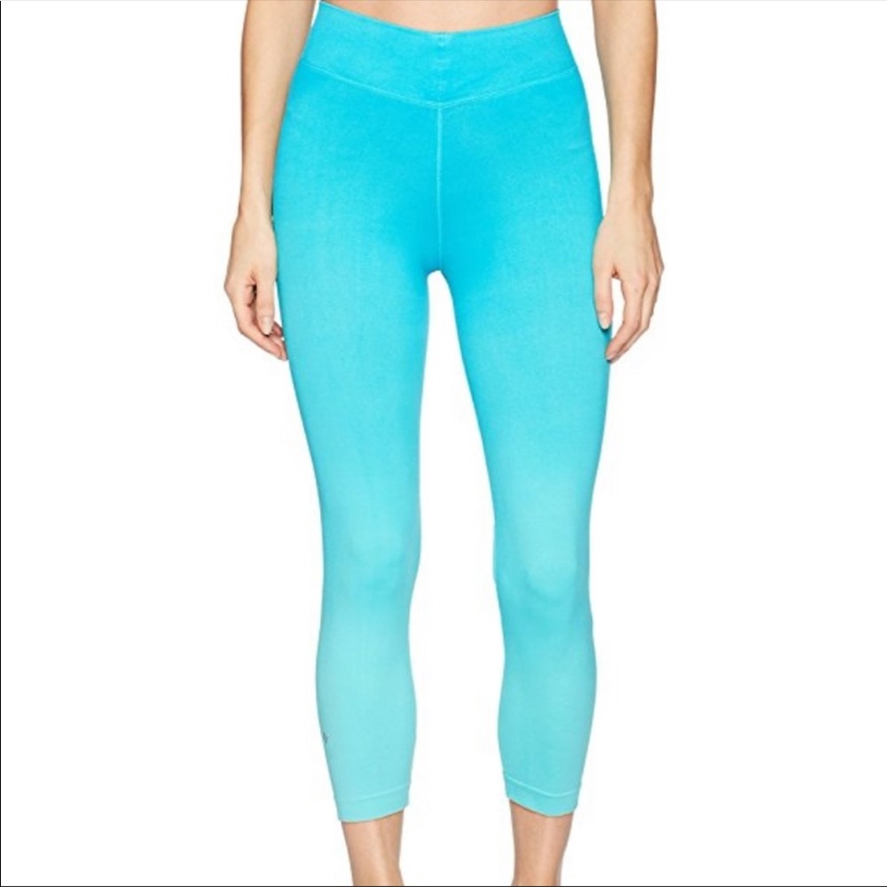 Nux teal active leggings